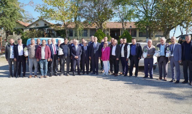 Özcan, muhtarlarla kahvaltıda buluştu