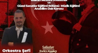 TÜ’de Cumhuriyet konseri