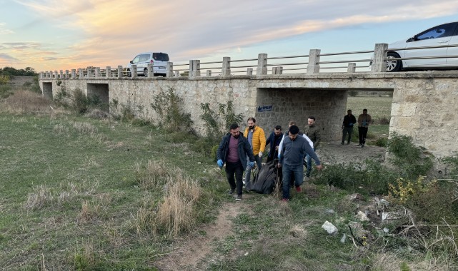 Tunca Nehri kenarında erkek cesedi