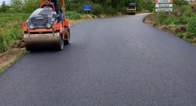 Yol yapım çalışmaları devam ediyor