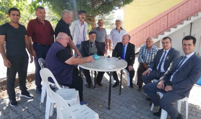 Banka Şube Müdürü Heves köylerde
