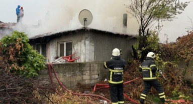 Çavuşbey’de yangın