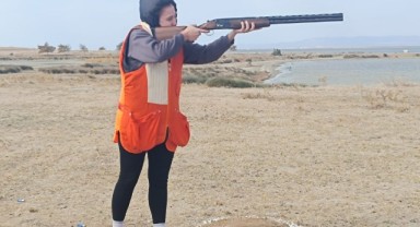 Enez'de trap atış yarışması düzenlendi