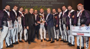 Halk oyunları ekibi Türkiye şampiyonu oldu