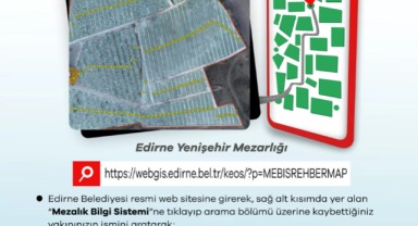 Mezarlık bilgi sistemi hizmette