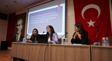 Mühendislerden kadına şiddete karşı panel