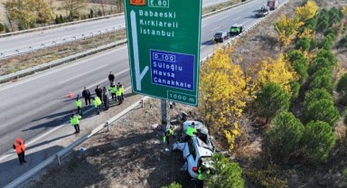 Şarampole yuvarlanan cipteki 2 kişi hayatını kaybetti