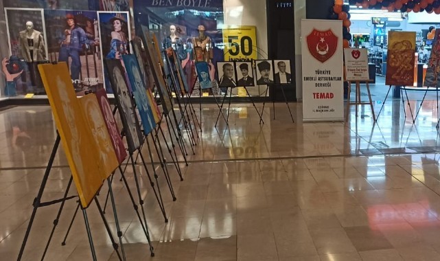 TEMAD’tan Atatürk temalı resim sergisi