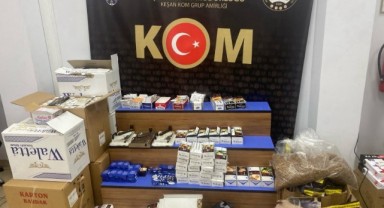 Tütün kaçakçılarına operasyon