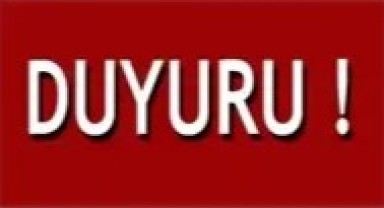 Ulaşım Hizmetleri Müdürlüğü’nden duyuru
