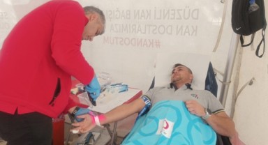 Velilerden kan bağışı heyecanı