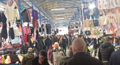 Yağmur ve soğuk pazarı etkilemedi