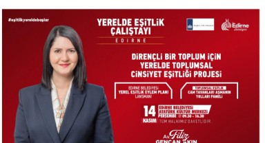 Yerelde eşitlik için kadın liderler Edirne’de