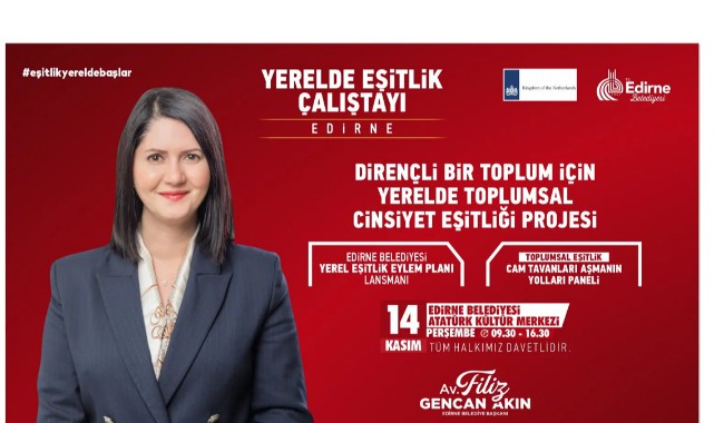 Yerelde eşitlik için kadın liderler Edirne’de