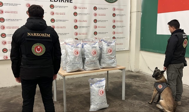 26 kilo 868 gram uyuşturucu ele geçirildi