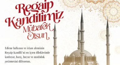 Akın Regaip kandili kutladı