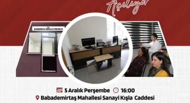 Babademirtaş’a ek hizmet binası