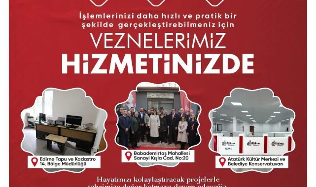 Belediyeden 3 yeni hizmet noktası