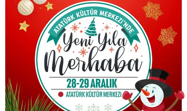 Belediyeden ‘yeni yıla merhaba’ etkinlikleri