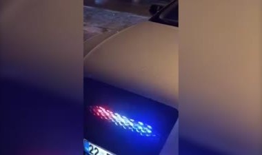 Çakarlı araca 218 bin lira ceza uygulandı