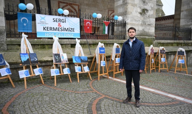 Doğu Türkistanlı yetimlere kermes