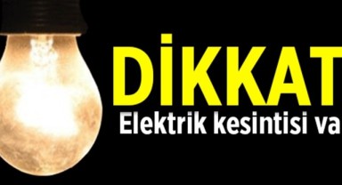 Edirne’de elektrik kesintisi
