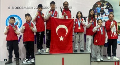 Edirneli milli sporculardan 7 madalya