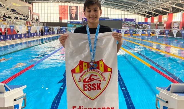 Edirnespor su sporlarından başarı