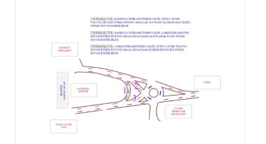 Hamamın arkasındaki yol trafiğe kapanacak