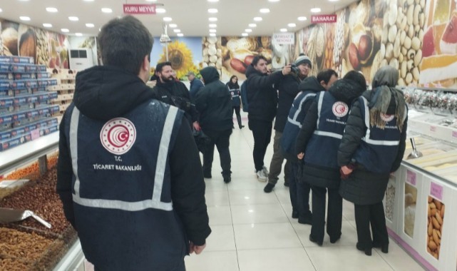 Kuruyemiş satanlara yılbaşı denetimi