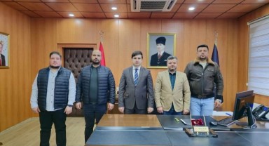 Meriç Spordan Kaymakamı Ayte'ye ziyaret