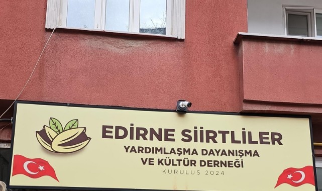 Siirtliler derneğinden Akına’ destek