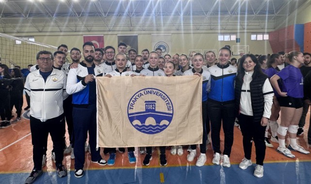 TÜ’den voleybolda Ünilig 3’cülüğü