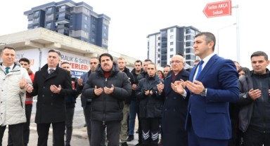 Akça'nın ismi sokağa verildi