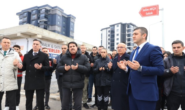 Akça'nın ismi sokağa verildi