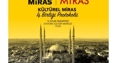 Edirne belediyesi ile İBB miras protokolü imzalıyor