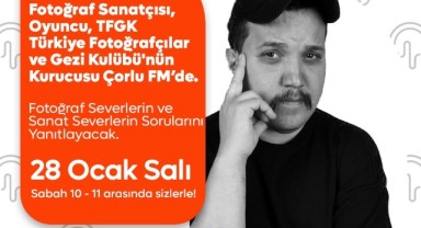 Fotoğraf sanatçısı cesur, Tekirdağ’a geliyor