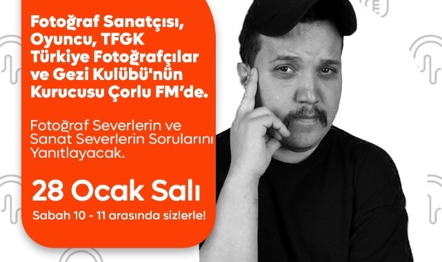 Fotoğraf sanatçısı cesur, Tekirdağ’a geliyor