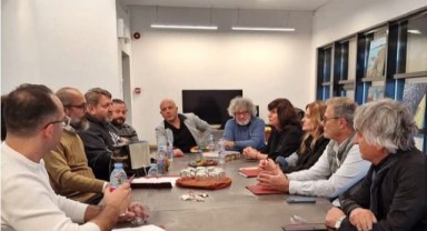 G.S.F ile Sofya ulusal sanat akademisi birliği toplantısı