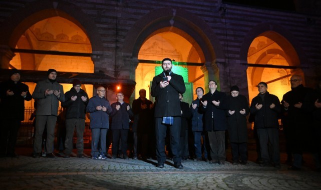 Gazze'deki ateşkes dolayısıyla dua edildi
