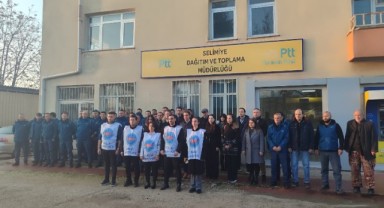 PTT çalışanları meslektaşlarının silahla öldürülmesini protesto etti