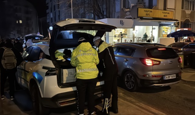 Trafik kurallarını ihlal eden 19 sürücüye ceza