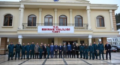 Vali Sezer, gümrük personelini kabul etti