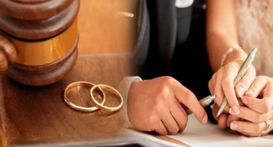 Bir Yılda Evlenen çiftlerin sayısı 568 bin 395