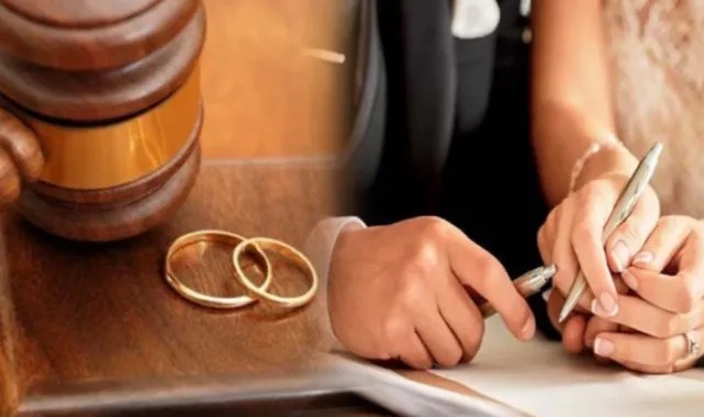 Bir Yılda Evlenen çiftlerin sayısı 568 bin 395