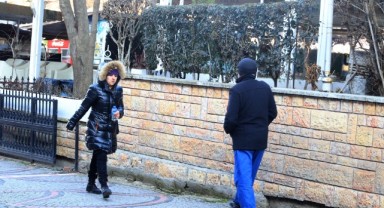 Edirne'de soğuk hava etkili oluyor