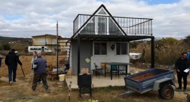 Kaçak yapılaşmayla mücadele kapsamında kaçak 15 yapı yıkıldı