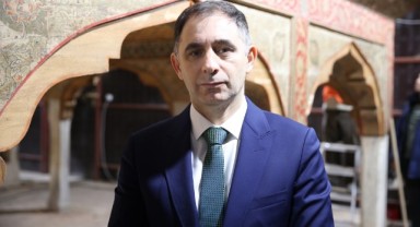 Selimiye Camisi'nin müezzin mahfili restore ediliyor