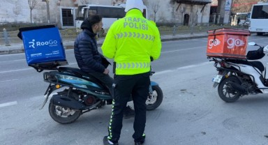 Trafik ekiplerinden sıkı denetim