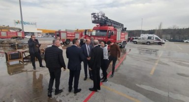 Çadırda çıkan yangın söndürüldü